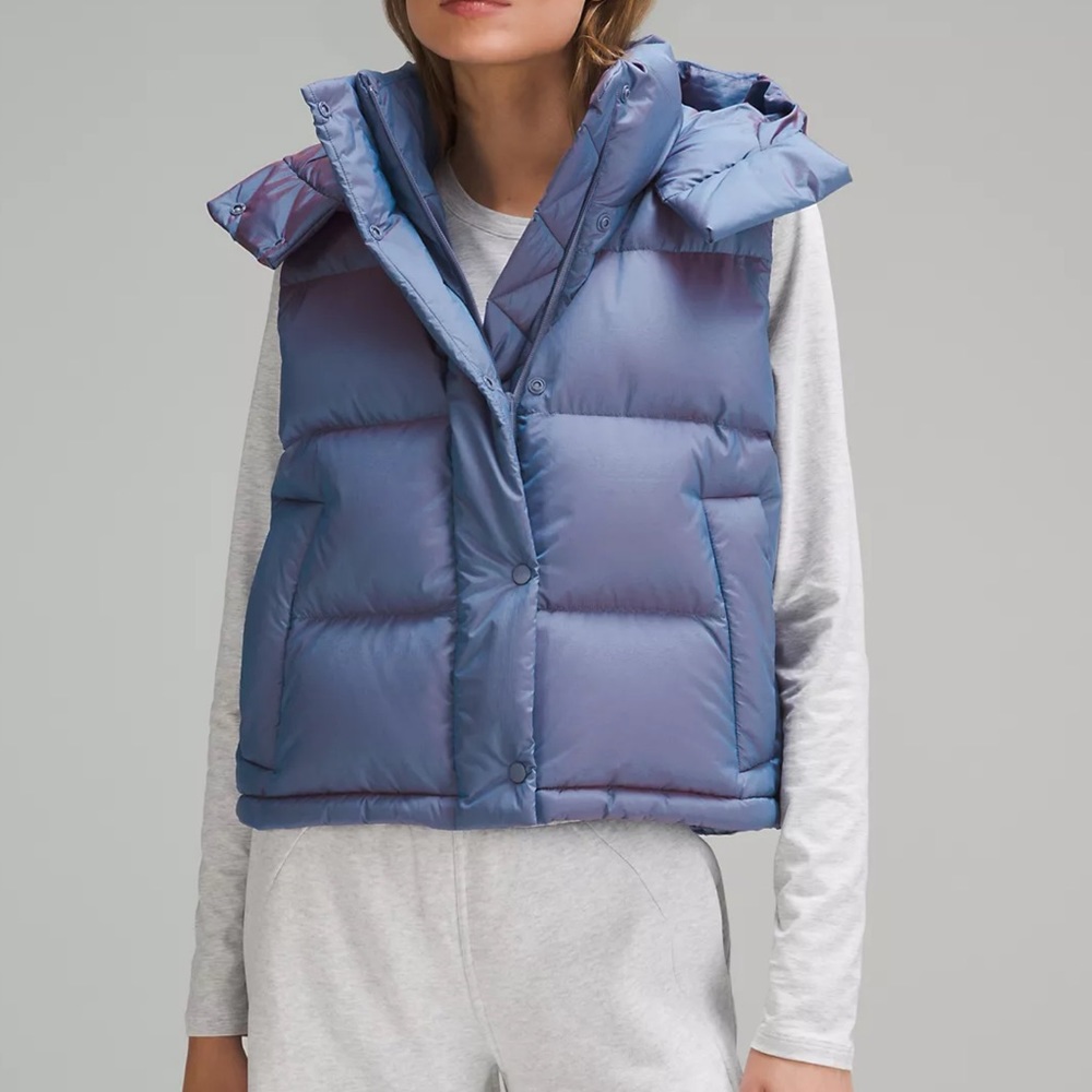 Authentic Lululemon Wunder Puff Cropped Vest